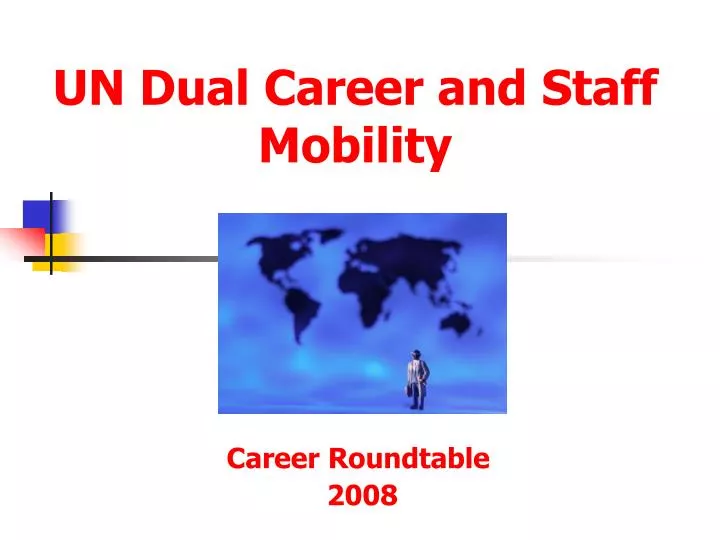 un dual career and staff mobility