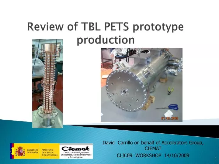 review of tbl pets prototype production