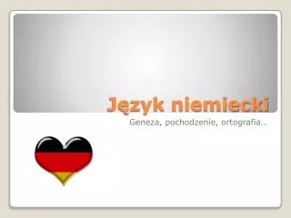 j zyk niemiecki