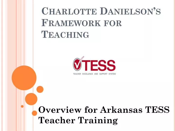 charlotte danielson s framework for teaching