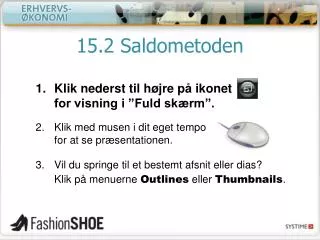 15 2 saldometoden