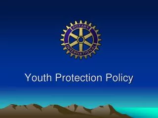 Youth Protection Policy