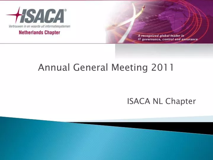 isaca nl chapter