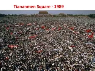 Tiananmen Square - 1989