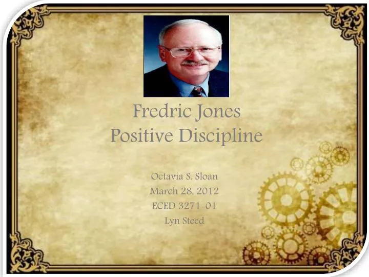 fredric jones positive discipline