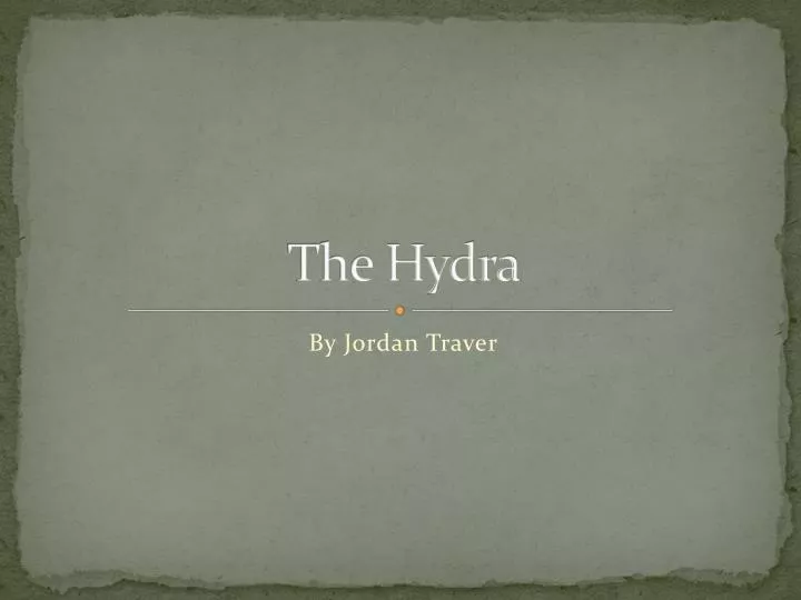 the hydra