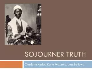 sojourner truth