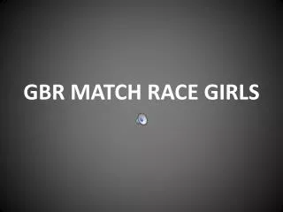 GBR MATCH RACE GIRLS