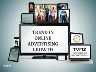 TREND IN ONLINE ADVERTISING GROWTH