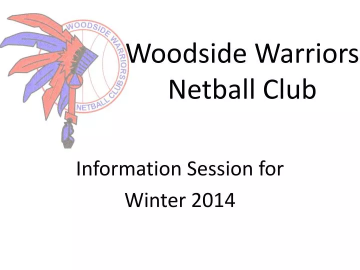 woodside warriors netball club