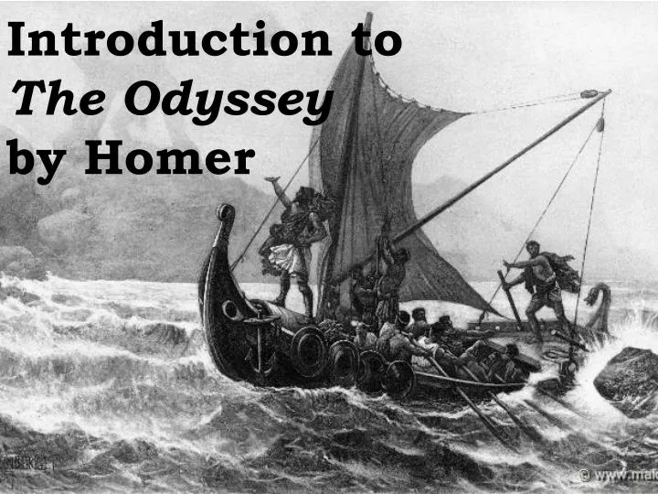 introduction to the odyssey by homer