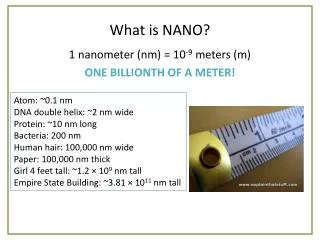 What is NANO?