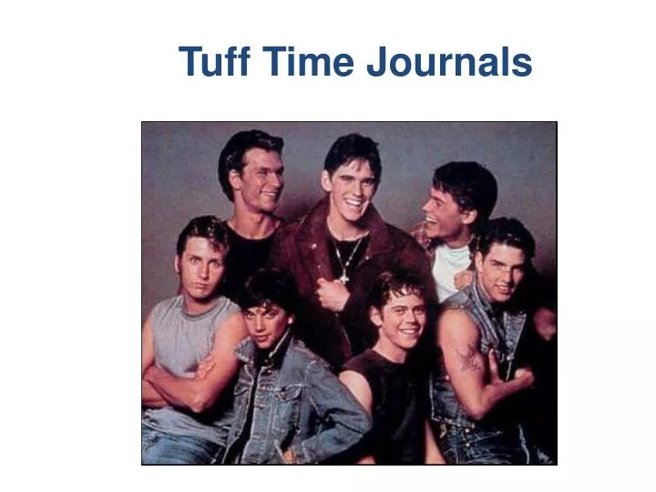 tuff time journals
