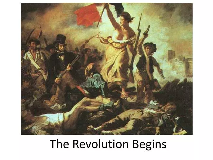 the revolution begins