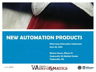 NEW AUTOMATION PRODUCTS