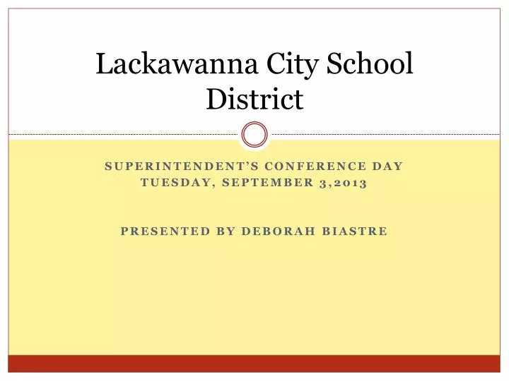 lackawanna city school district