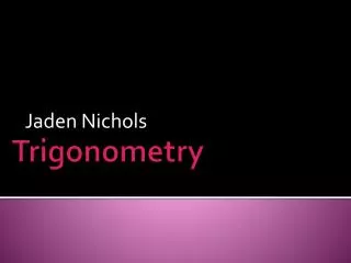 Trigonometry