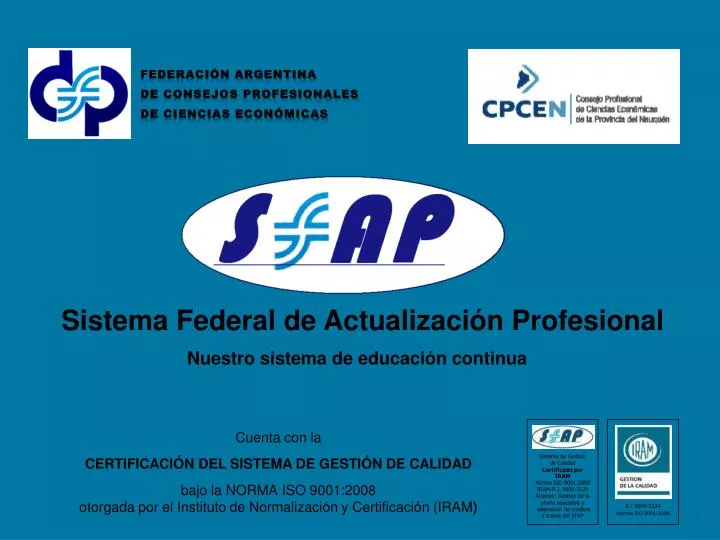 sistema federal de actualizaci n profesional