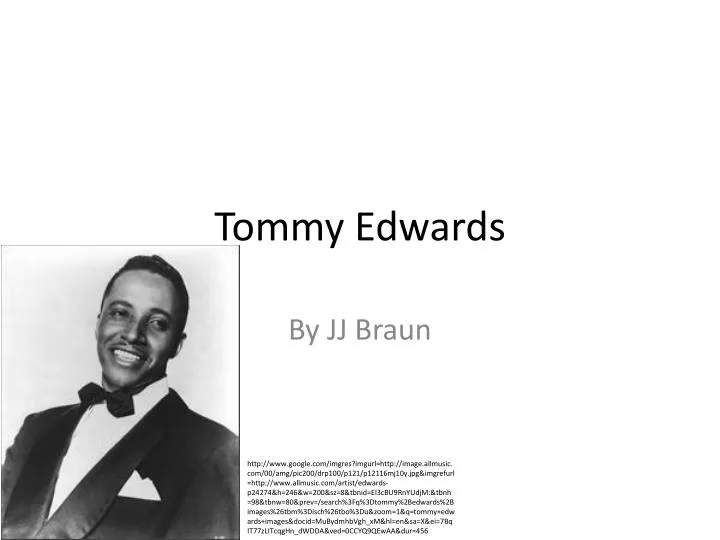 tommy edwards