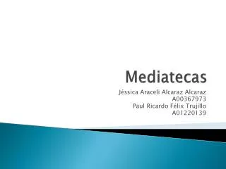 mediatecas
