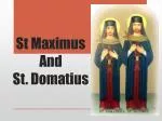 St Maximus And St. Domatius - slide 1