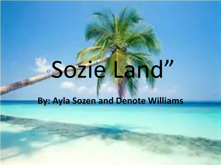 sozie land