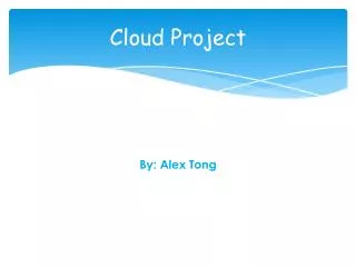 Cloud Project