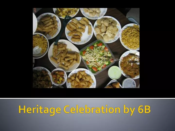 heritage celebration by 6b