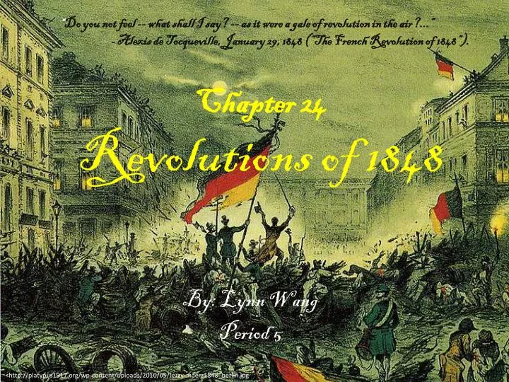 chapter 24 revolutions of 1848