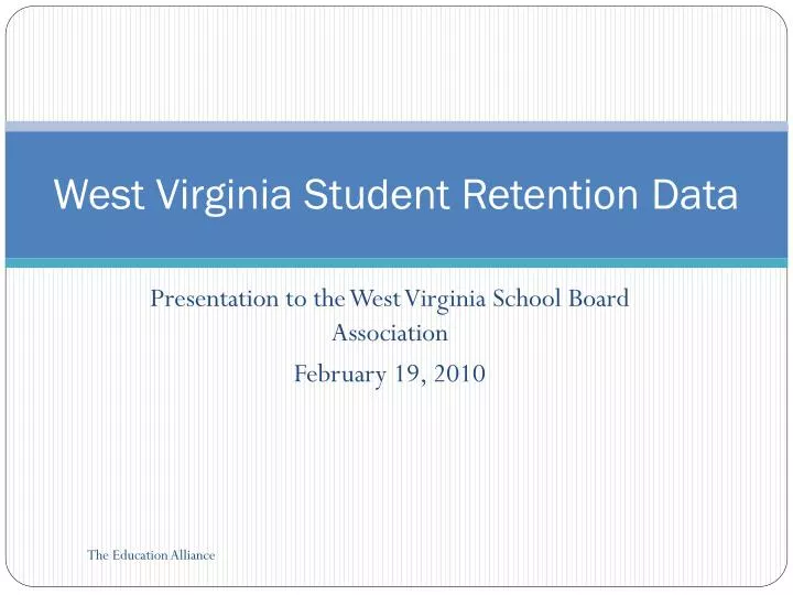 west virginia student retention data