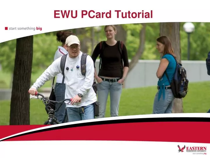 ewu pcard tutorial