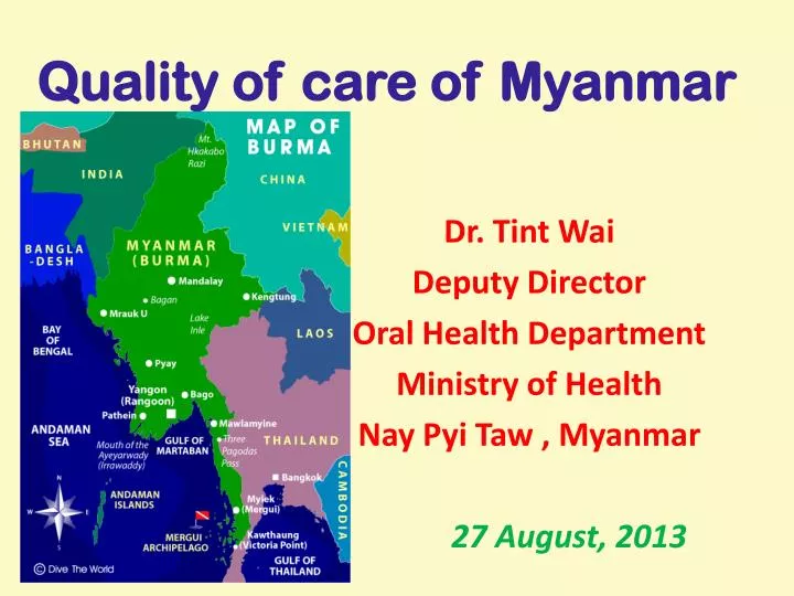 quality of care of myanmar