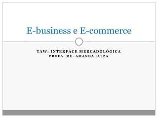 e business e e commerce