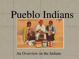 Pueblo Indians