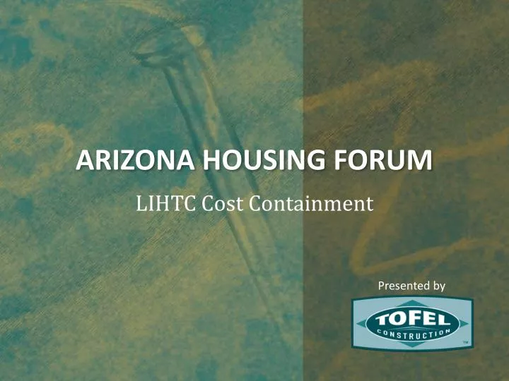 arizona housing forum