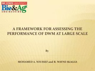 A Framework for assessing the performance of DWM at large Scale