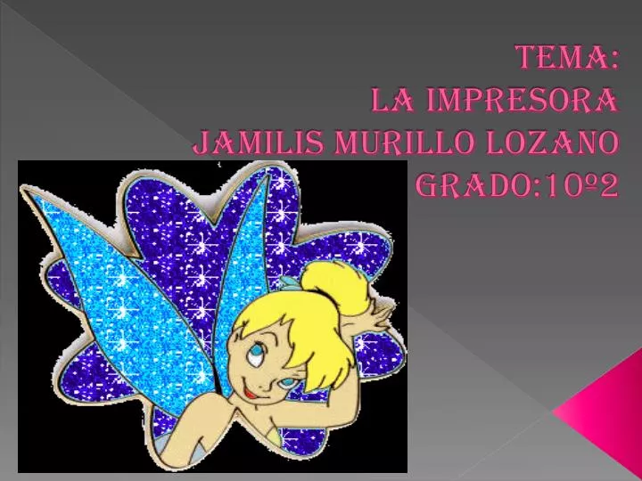 tema la impresora jamilis murillo lozano grado 10 2