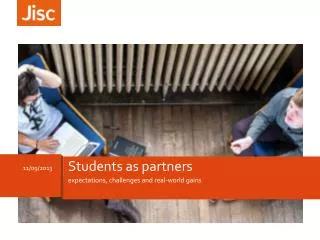 Students as partners