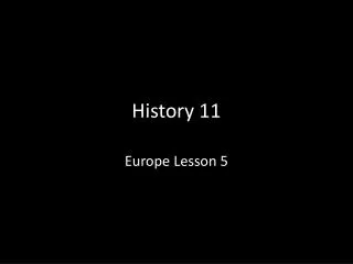 History 11