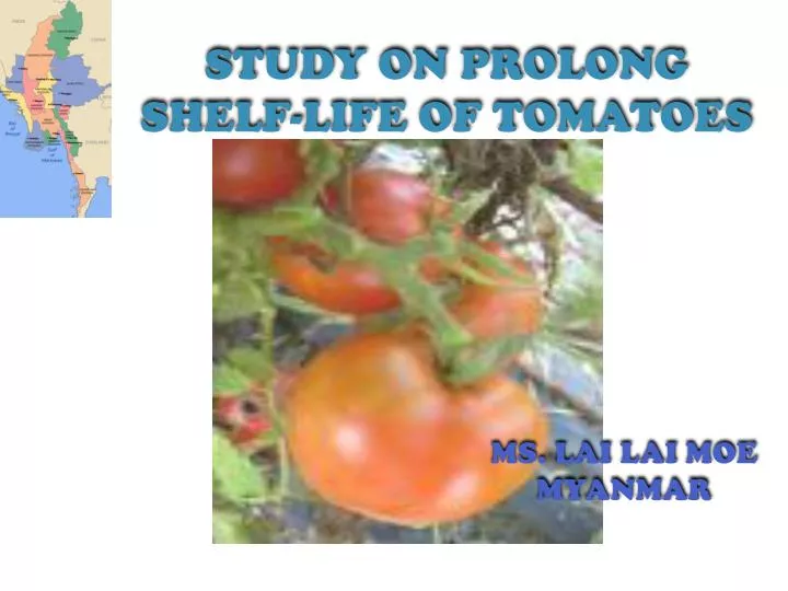 study on prolong shelf life of tomatoes