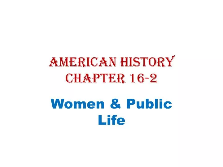 american history chapter 16 2