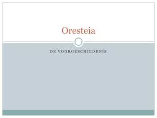 oresteia