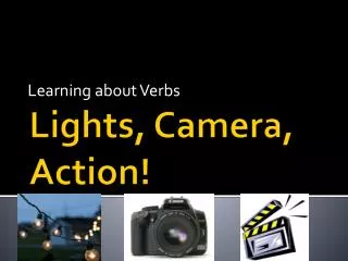 learning about verbs