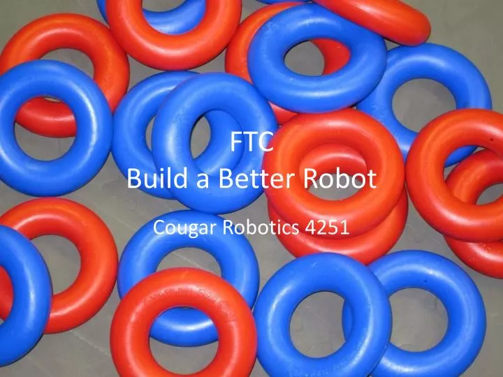 ftc build a better robot