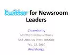 Harnessing Twitter for Enhanced Journalism: Best Practices and Tips - slide 1