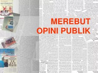 merebut opini publik