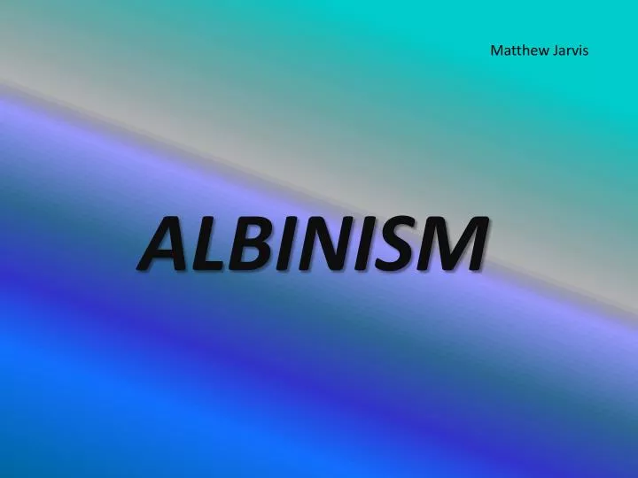 albinism
