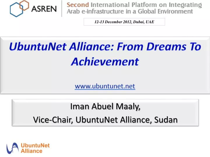 u buntunet alliance from dreams to achievement www ubuntunet net