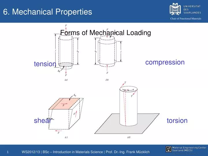 6 mechanical properties