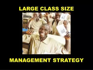 MANAGEMENT STRATEGY